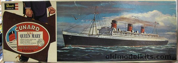 Revell 1/568 Cunard Ocean Liner RMS Queen Mary (1938), H311-298 plastic model kit